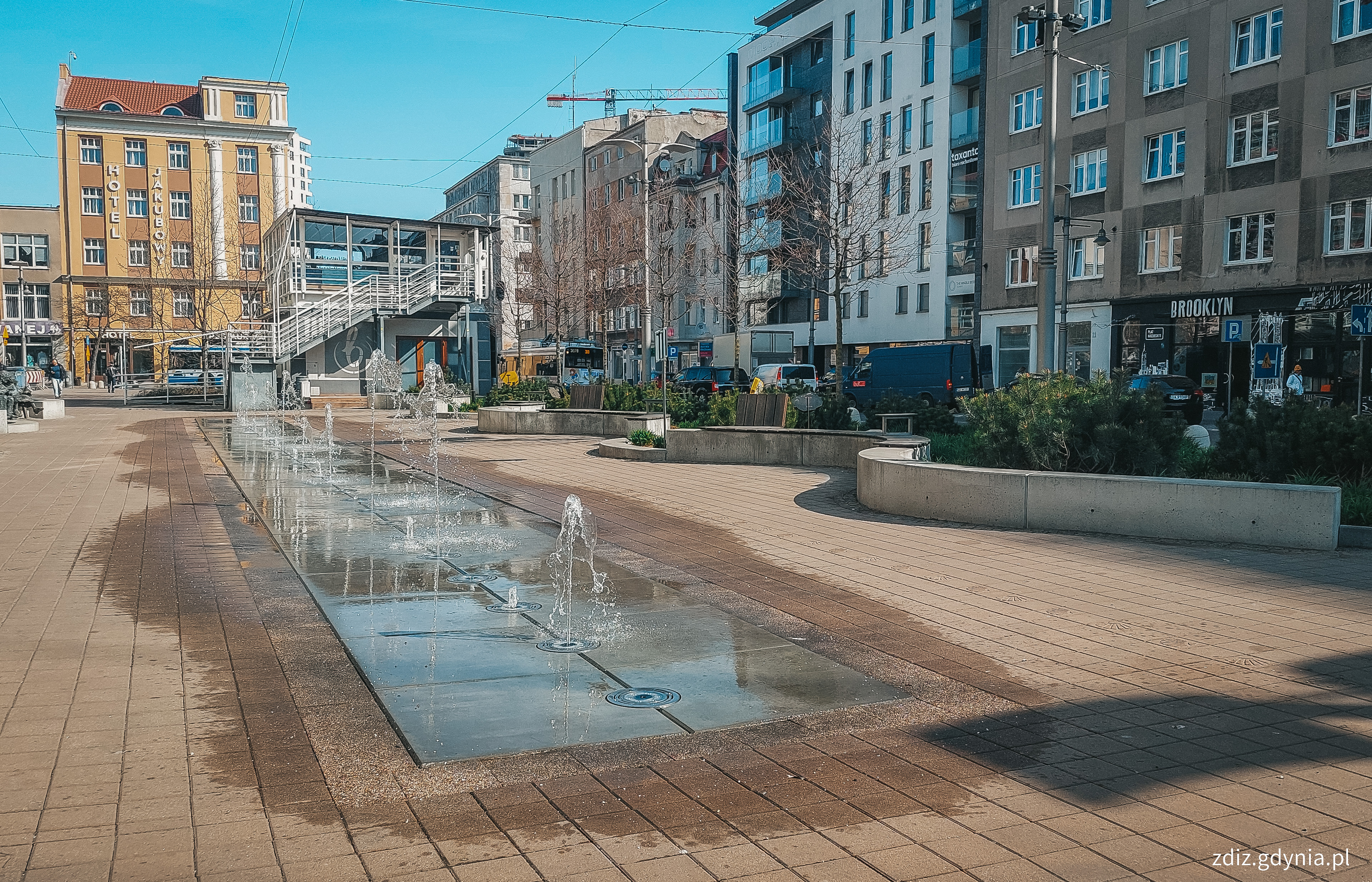 Gdyńskie fontanny szykują się na majówkę. Gdzie popłynie woda od 1 maja?