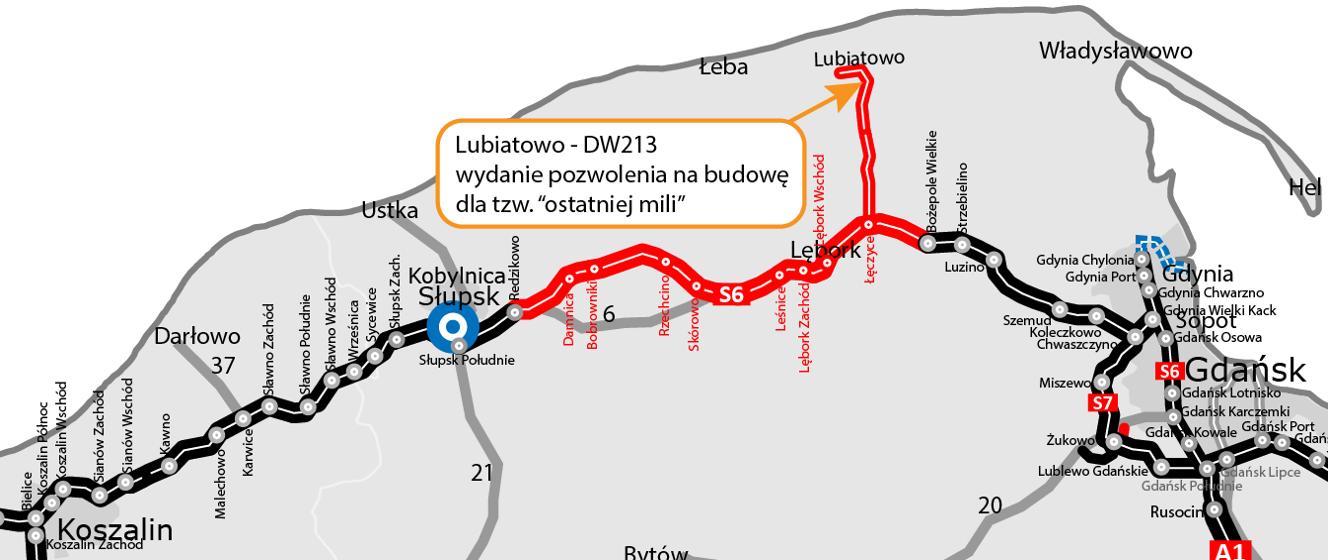 Lubiatowo-Kopalino. Pozwolenie na budowę „ostatniej mili”