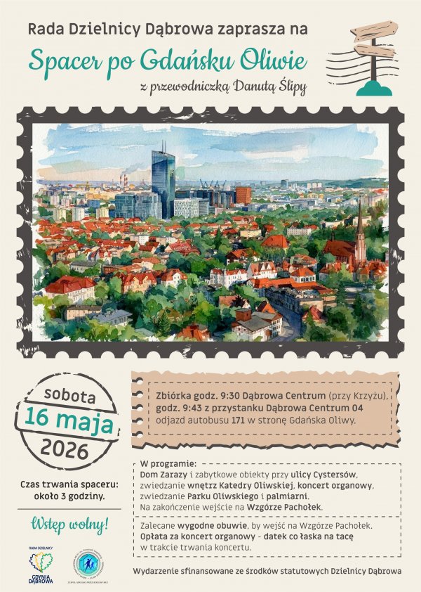 Spacer po Gdańsku Oliwie