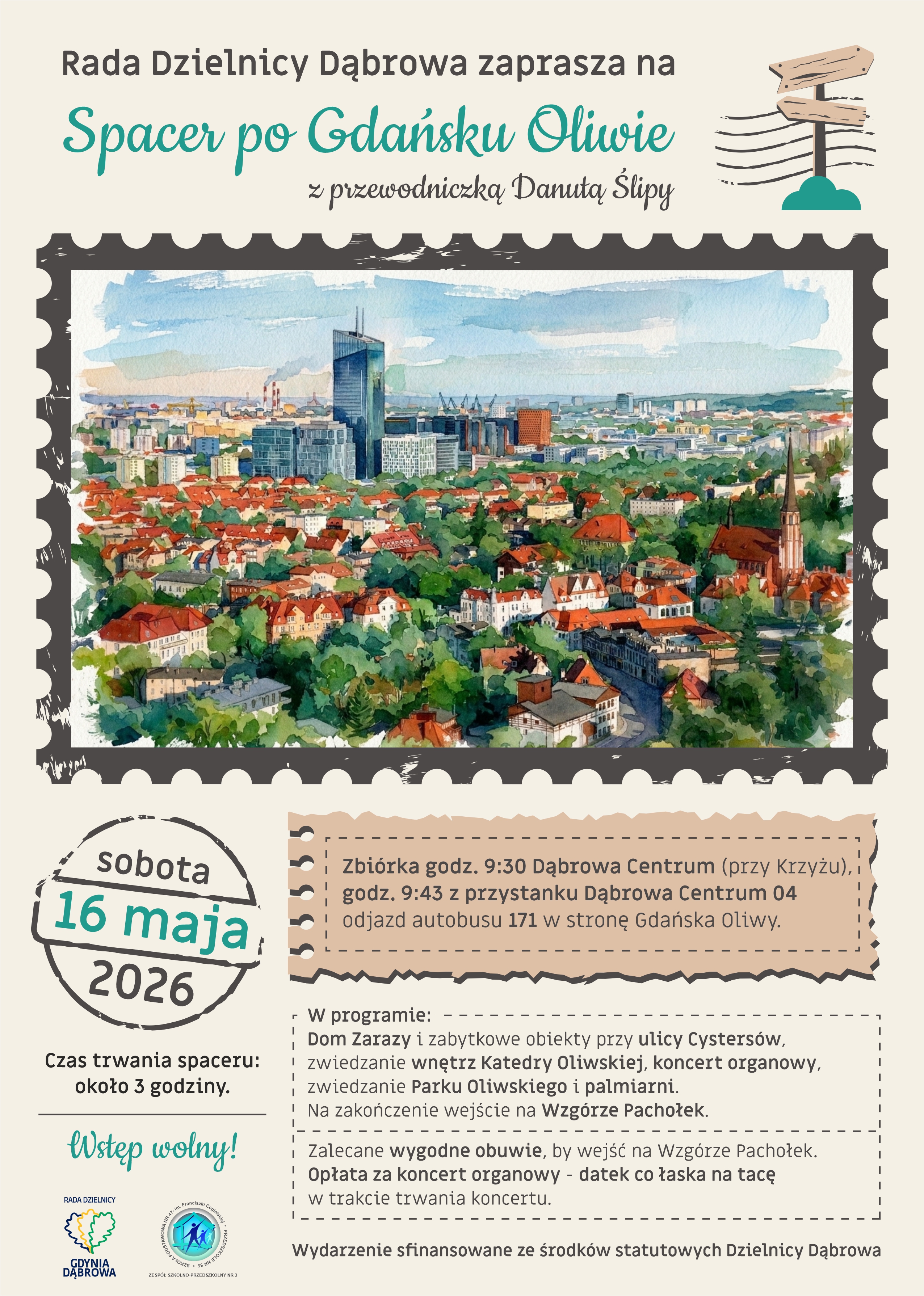 Spacer po Gdańsku Oliwie