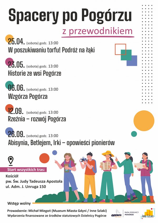 Spacery po Pogórzu z przewodnikiem