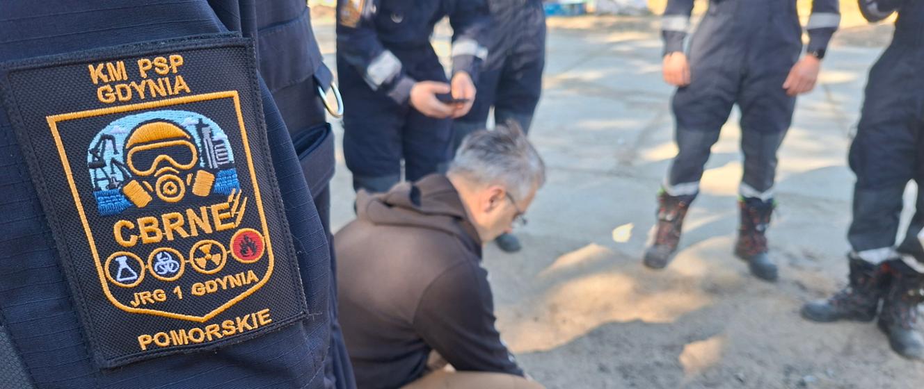 Szkolenie ratowników SGRChem Gdynia