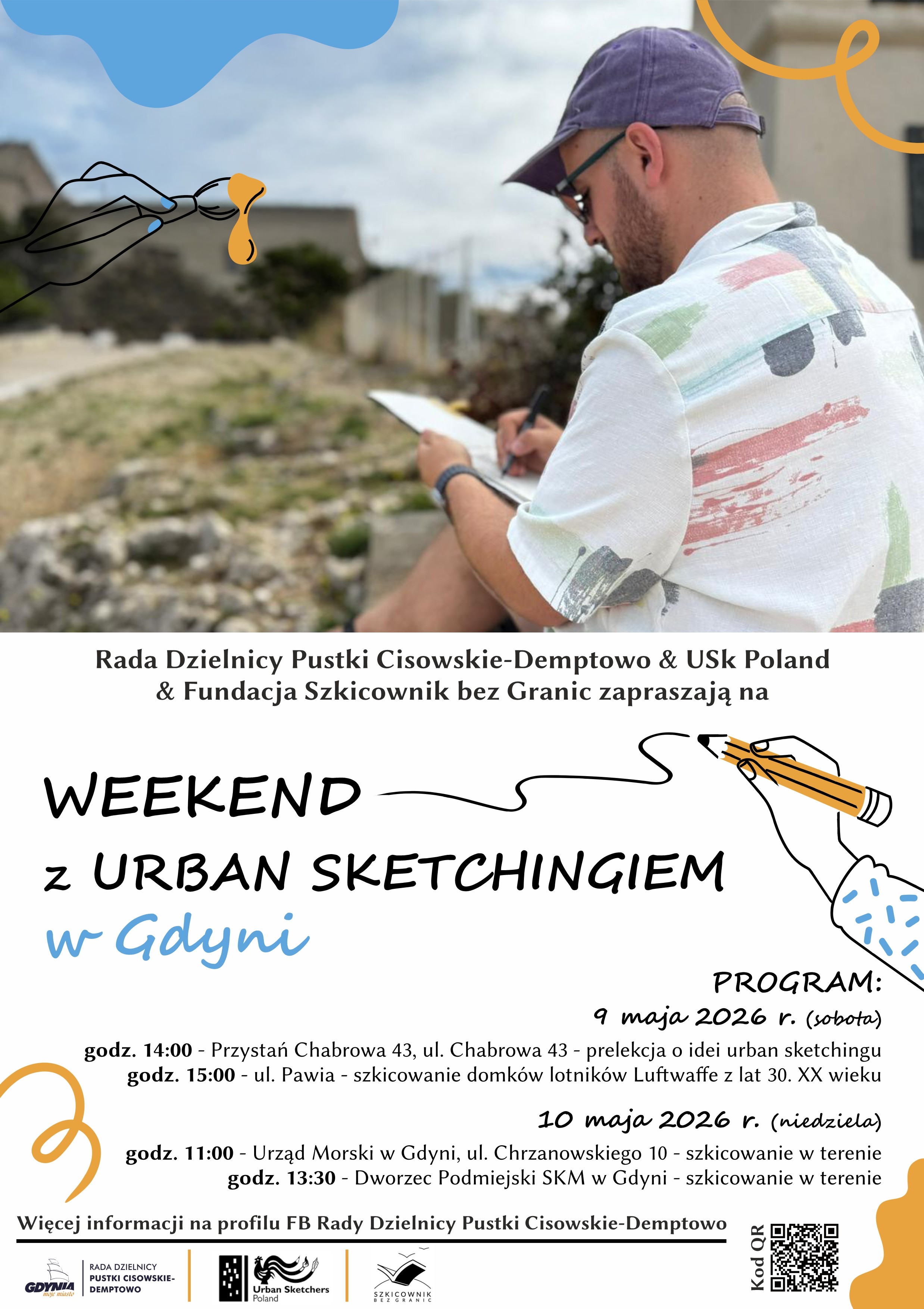 Weekend z Urban Sketchingiem w Gdyni