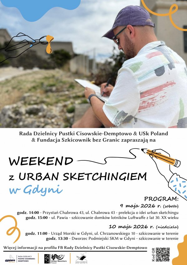 Weekend z Urban Sketchingiem w Gdyni